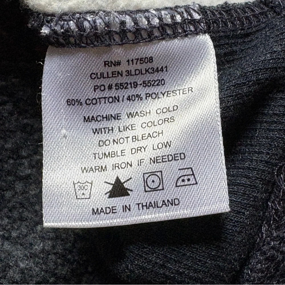Levi's  Mens L‎ Crewneck Sweatshirt Gray Diamond Pattern Pullover